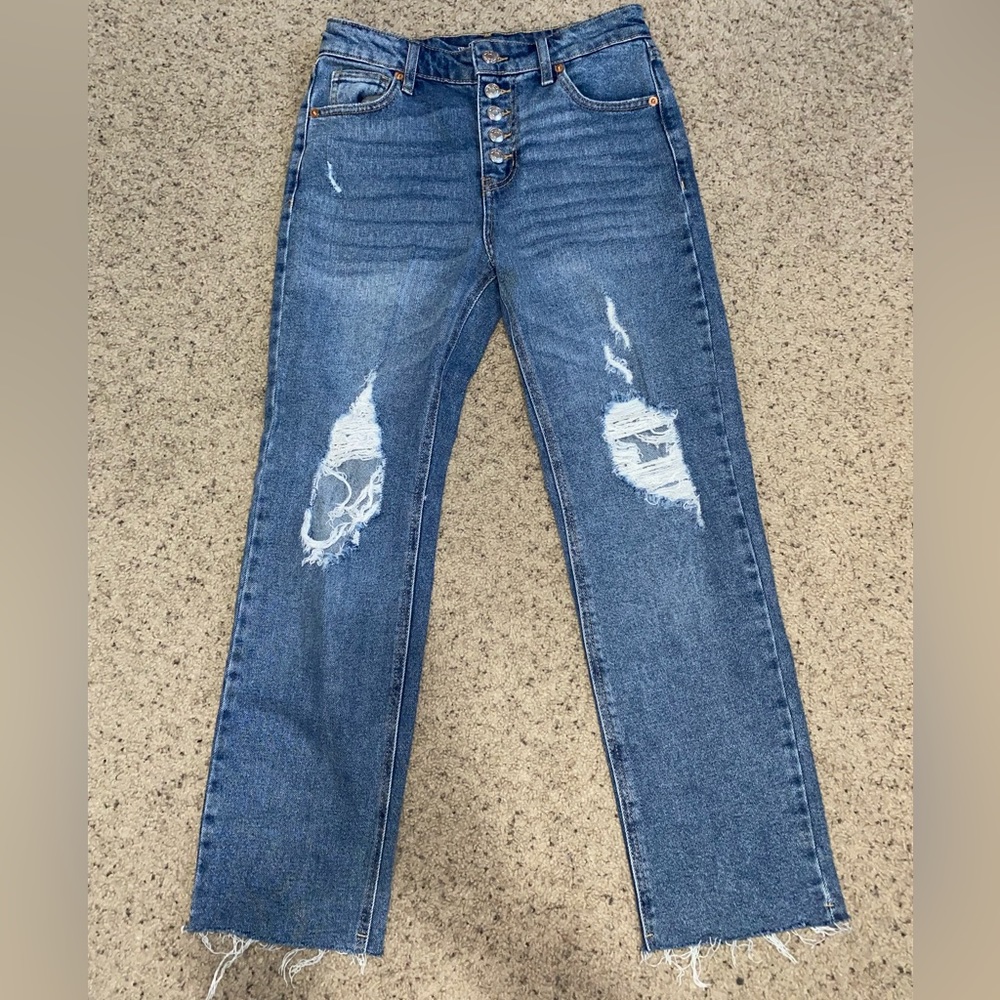 Wild Fable High Rise Straight Ankle Jeans size 2